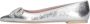 PRETTY BALLERINAS Ballerina Dames 47987 Maat: 37 Materiaal: Leer Kleur: Zilver - Thumbnail 3