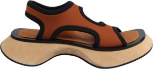 Proenza Schouler Flat Sandals Bruin Dames