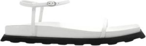 Proenza Schouler Forma leren sandalen Wit Dames