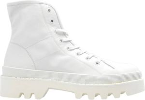 Proenza Schouler Leren laarzen Wit Dames
