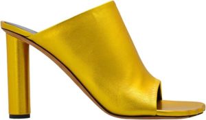 Proenza Schouler Muilezels met hakken Geel Dames