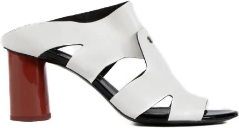 Proenza Schouler Pre-owned Leather sandals White Dames