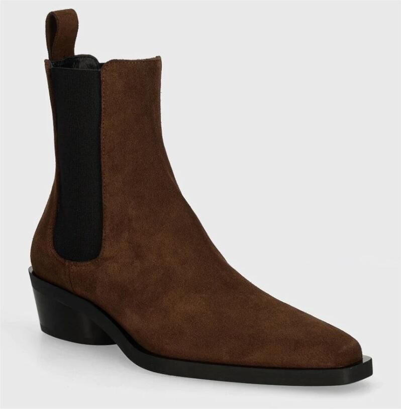 Proenza Schouler Suede Chelsea laarzen Bruin Dames - Foto 2