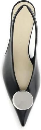 Proenza Schouler Calf Leather Mid Heel Pumps - Foto 2