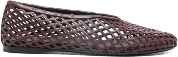 Proenza Schouler Perforated Tee Ballerina Flats