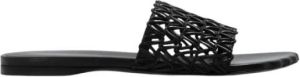 Proenza Schouler Sculpt Woven slides Zwart Dames