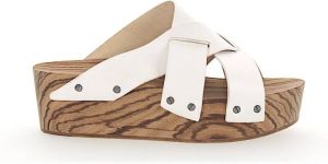 Proenza Schouler Sliders Wit Dames