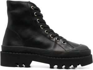 Proenza Schouler Stad veterlaars Zwart Dames