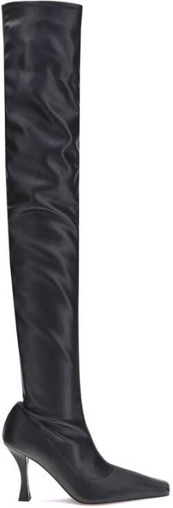 Proenza Schouler Gedurfde Stretch Leren Val Boots