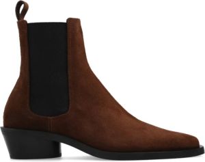 Proenza Schouler Suede Chelsea laarzen Bruin Dames
