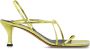 Proenza Schouler Vierkante sandalen met bandjes en hakken Yellow Dames - Thumbnail 1
