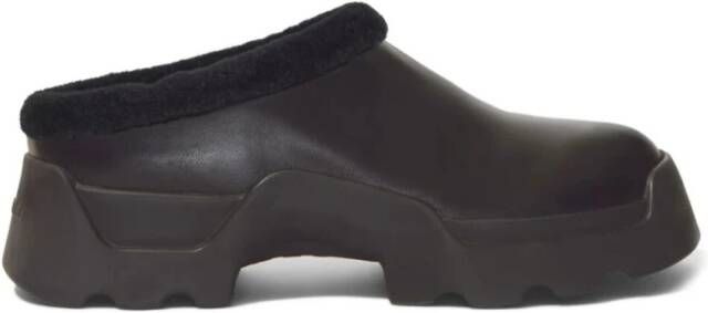 Proenza Schouler Zwarte Shearling Mules Black Dames