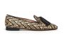 Prosperine Beige en Zwart Raffia Loafers met Kwastjes Multicolor Dames - Thumbnail 1