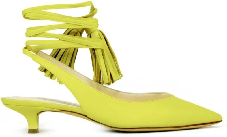 Prosperine Enkellaars Leren Sandaal