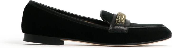 Prosperine Fluwelen Loafer met Accessoire