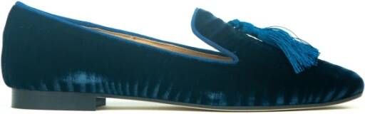 Prosperine Fluwelen Loafer met Kwastjes