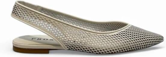 Prosperine Geperforeerde Leren Slingback Sandalen