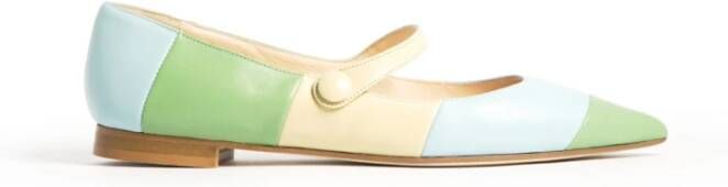 Prosperine Gestreepte Ballerina Flats