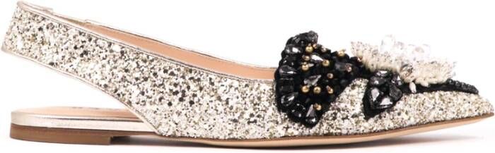 Prosperine Glitter Slingback Ballerina Schoenen