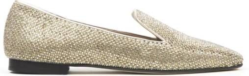 Prosperine Kristal Strass Leren Slipper