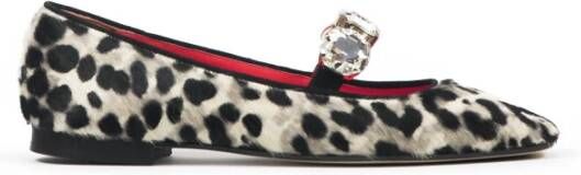 Prosperine Luipaard Pony Ballerina Schoen