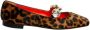 Prosperine Luipaardprint Ballerina met Juweelband Multicolor Dames - Thumbnail 1