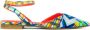 Prosperine Multicolor Stoffen Sandaal Leren Zool Multicolor Dames - Thumbnail 1