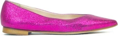Prosperine Puntige Neus Leren Ballerina Schoenen