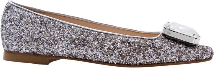 Prosperine Stijlvolle Ballerina Schoenen voor Vrouwen Gray Dames