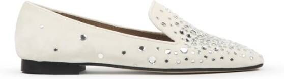 Prosperine Strass Slipper met leren zool