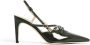 Prosperine Triple Buckle Patent Slingback Hakken - Thumbnail 1