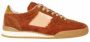 PS By Paul Smith Baksteen en Roze Suède Leren Sneakers - Thumbnail 1