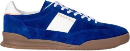 PS By Paul Smith Blauwe Leren Dover Sneakers Blue Heren