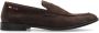 PS By Paul Smith Bruin Leren Blokhak Instap Schoenen - Thumbnail 1