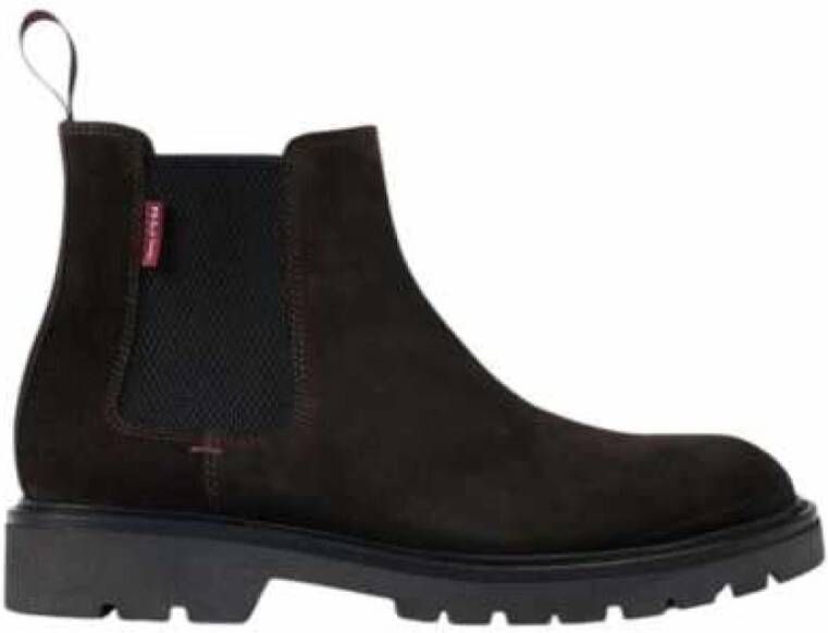 PS By Paul Smith Choco Suède Chelsea Laarzen Xenon