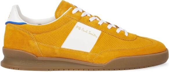 PS By Paul Smith Gele Suède Vetersneakers