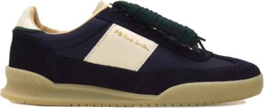 Paul Smith Blauwe Sneakers met Logo Print Blue Heren