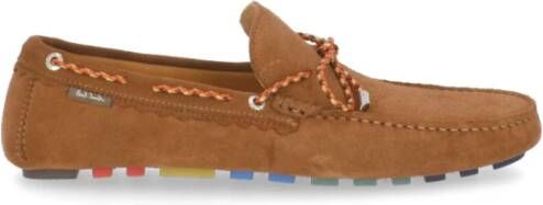 PS By Paul Smith Springfield suède mocassins Brown Heren