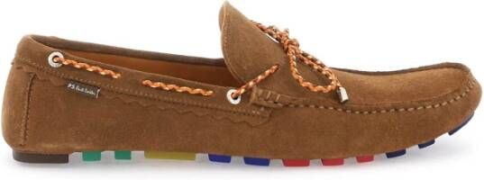 PS By Paul Smith Springfield suède mocassins Brown Heren