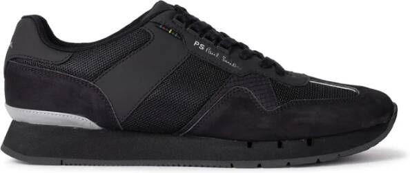 PS By Paul Smith Mesh en Leren Veterschoenen