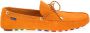 PS By Paul Smith Oranje Suède Klassieke Mocassin Schoenen - Thumbnail 1
