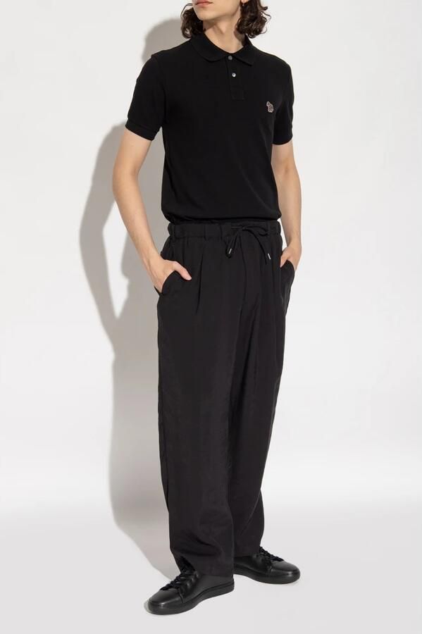 Paul Smith Zwarte leren 'Lee' sneakers Black Heren - Foto 5
