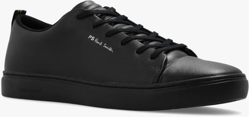 Paul Smith Zwarte leren 'Lee' sneakers Black Heren - Foto 6