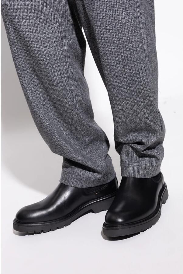 PS By Paul Smith Leren enkellaarzen Xenon - Foto 4