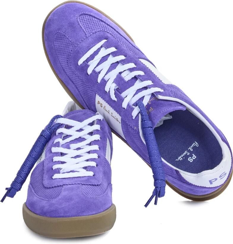 PS By Paul Smith Paarse Suède Veterschoenen