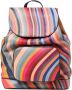 PS By Paul Smith Regenboog Streep Leren Mini Rugzak - Thumbnail 1