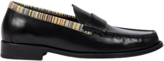 PS By Paul Smith Signature Stripe Loafers voor modebewuste vrouwen Black Dames