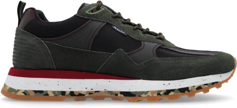 PAUL SMITH Lage Sneakers Heren Mens Shoe Banks Maat: 40 Materiaal: Suède Kleur: Groen