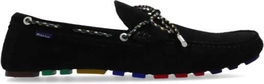 PS By Paul Smith Springfield suède mocassins Black Heren