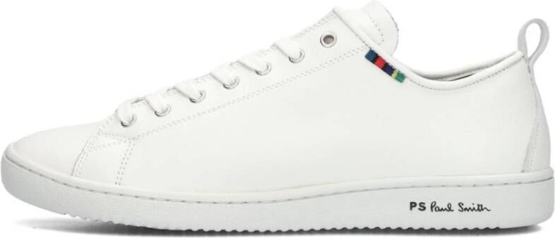 Ps Paul Smith Mens Shoe Miyata Lage sneakers Leren Sneaker Heren Wit - Foto 3